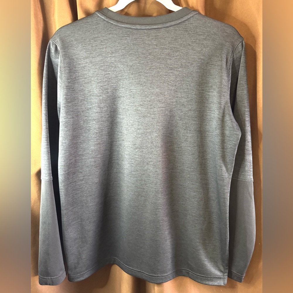 Nike Oregon State Beavers Dri-Fit Long Sleeve Black And Gray Shirt, Men’s Medium - Picture 2 of 4